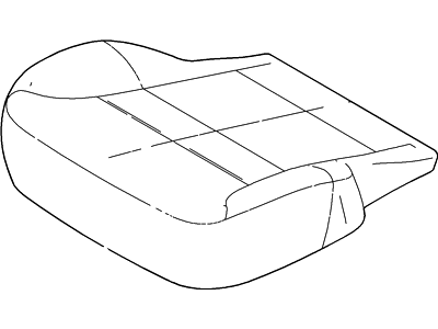 Ford 7T4Z-78632A23-A Seat Cushion Pad