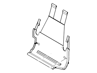 Ford 8A5Z-54644K64-AB Cover - Seat Track