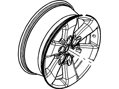 2014 Ford F-150 Spare Wheel - AL3Z-1007-H