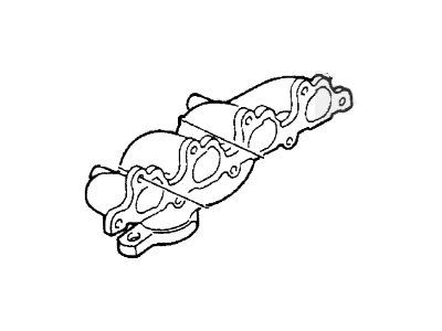 Ford 1S8Z-9431-BA Exhaust Manifold Assembly