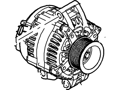 Ford 7C3Z-10346-A Alternator Assembly