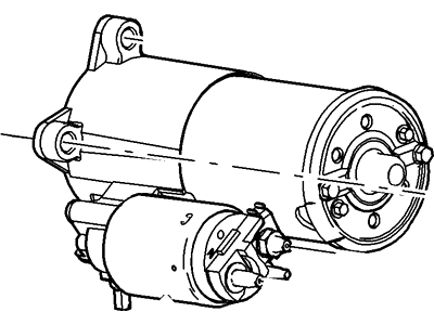 Ford 6L3Z-11002-CA Starter Motor Assembly