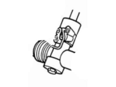 Mercury Steering Gear Box - F7CZ-3504-CCRM