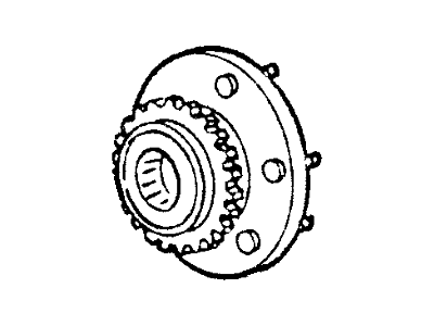 Mercury Sable Wheel Hub - E6DZ1104A