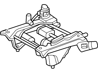 Ford 3F2Z-1661711-BA Track Assembly - Seat