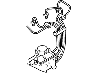 Ford E8TZ-9A555-A Pipe Assembly - Fuel Injection