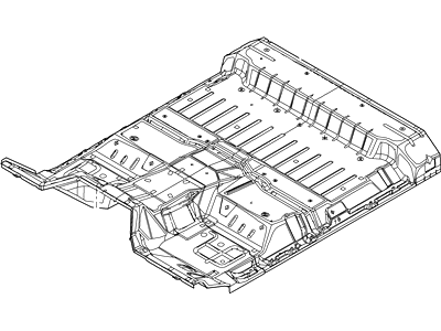 Ford YC3Z-2811000-AA Pan Assembly - Floor