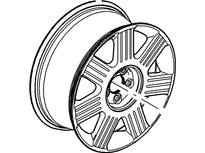 Ford 2C5Z-1007-AA Wheel Assembly