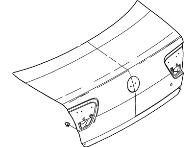 Ford 9N7Z-5440110-A Door Assembly - Luggage Compartment