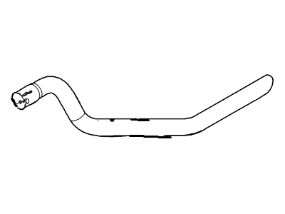 Ford 7L2Z-5202-B Exhaust Pipe