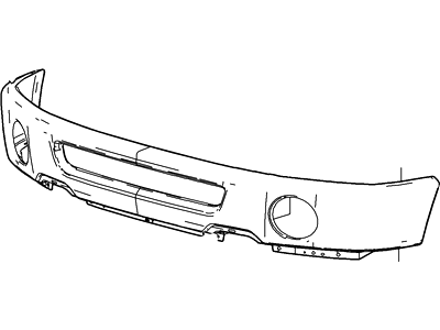 Ford 6L3Z-17757-CACP Bumper Assembly - Front