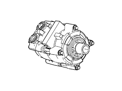 Ford E-350/E-350 Super Duty A/C Compressor - AU2Z-19V703-AJ