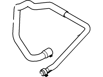 Ford 9T1Z-18472-D Hose And Tube Assy - Heater Outlet