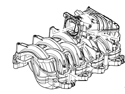 2014 Lincoln Mark LT Intake Manifold - AL3Z-9424-E