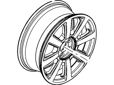 Ford 8A1Z-1007-D Wheel Assembly