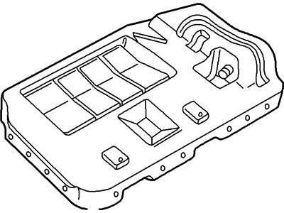 Ford F5TZ-9860513-A Panel - Floor