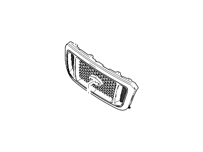 Ford 4L5Z-8200-DAA Grille Assembly - Radiator