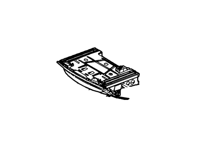 Ford 8W7Z-5404810-AA Ash Receptacle And Housing Assembly