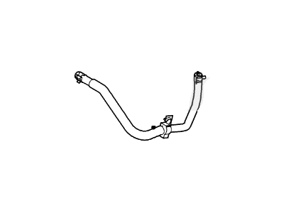 2008 Ford F-550 Super Duty Power Steering Hose - 7C3Z-3A713-H