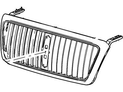 Ford 7L3Z-8200-EA Grille Assembly - Radiator