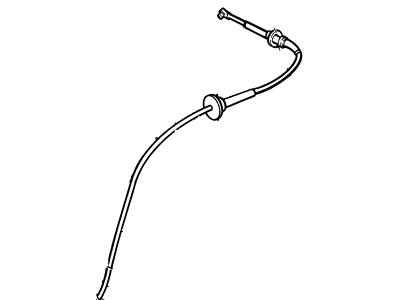 Ford FODZ-7E395-B Selector Lever Control Cable Assembly