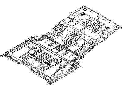 Ford 9L1Z-7811215-A Pan Assembly - Floor