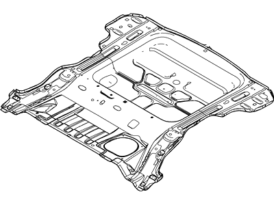 Ford AL8Z-7811215-A Pan Assembly - Floor