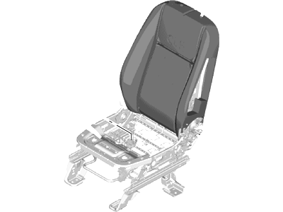 Ford Transit Connect Seat Cushion - DT1Z-1764811-H