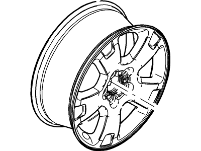 Ford Freestyle Spare Wheel - 5F9Z-1007-BA