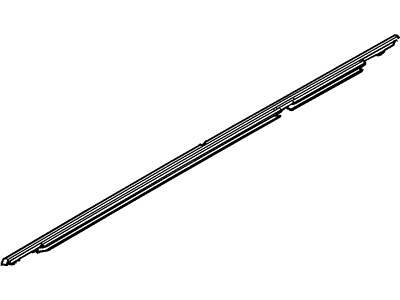 Ford AA8Z-7425597-A Weatherstrip - Door Glass Channel