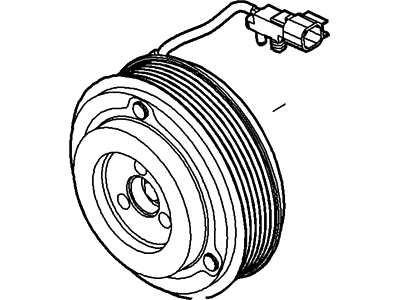 Ford 9L8Z-19D784-A Pulley - Compressor