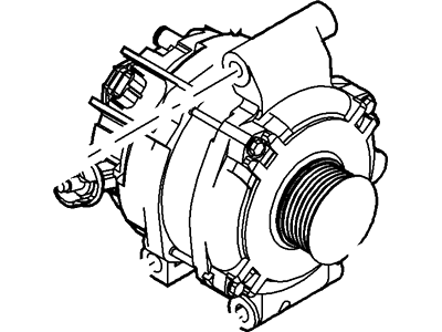 Ford 8S4Z-10346-A Alternator Assembly