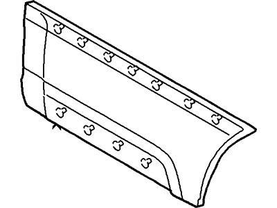 Ford 3L7Z-7825556-AAA Panel Assembly - Exterior Trim
