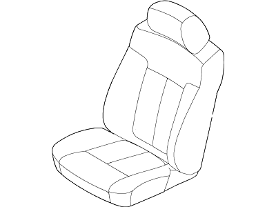 Ford VBC3Z-25600D20-B Kit - Front Seat Cover