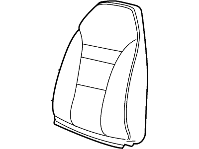 Ford 3C2Z-1564417-CAB Seat Back Cover Assembly