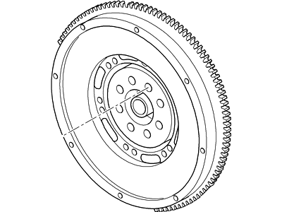 Ford 3S7Z-6375-AAA Flywheel Assembly