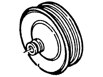 Ford F2TZ-3A733-A Pulley - Power Steering