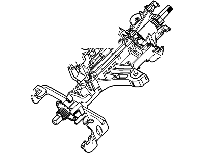 Ford F81Z-3E660-A Bracket - Steering Column Support