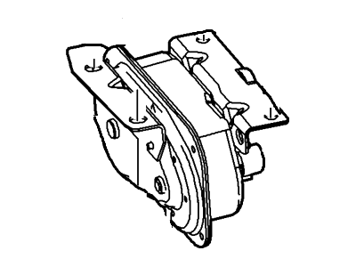Ford 6C2Z-1A131-AA Spare Wheel Mounting