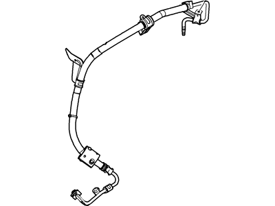 Lincoln MKS Power Steering Hose - 8G1Z-3A719-C