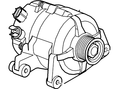 Ford 2M5Z-10346-AB Alternator Assembly