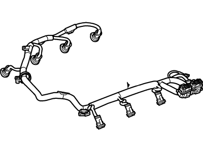 Ford 4C3Z-9C891-B Wire Assembly