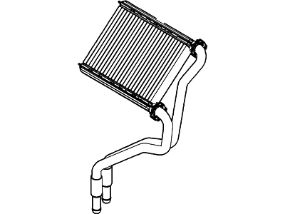 2016 Ford Flex Heater Core - AE9Z-18476-A