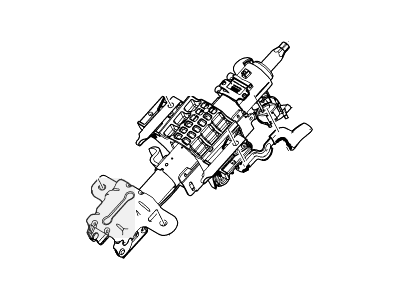 Ford BC3Z-3C529-L Column Assembly - Steering