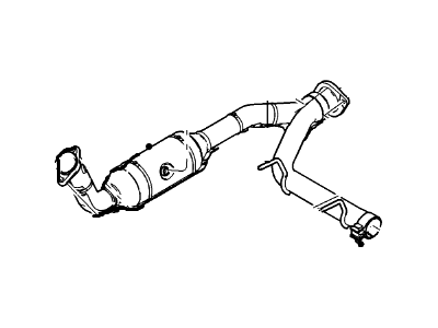 2005 Ford Expedition Catalytic Converter - 5L1Z-5E212-FB