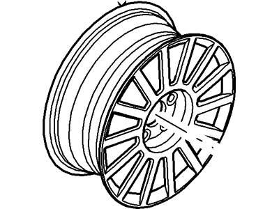 Lincoln MKZ Spare Wheel - 6N7Z-1007-BA
