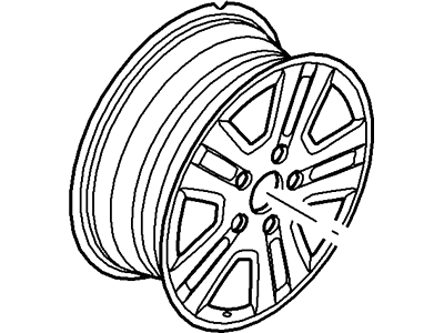 Lincoln MKZ Spare Wheel - 7E5Z-1007-D