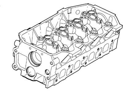 Ford YS4Z-6049-GA Cylinder Head Assembly