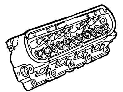 2000 Lincoln Town Car Cylinder Head - F6AZ-6049-AA