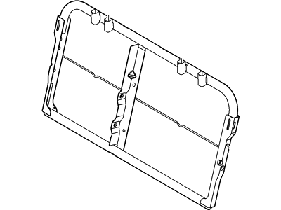 Ford BC3Z-26613A39-B Frame - Rear Seat Back Retaining